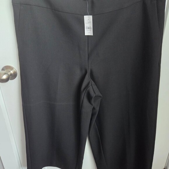 AT Blue Dress Blouse/LOFT Cropped Wide Leg Pants - Picture 5 of 5